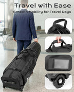 Dragon tiger Origin Travel Golf Bag Cover – Protective Travel Bag for Golf Clubs on the Road,Black