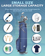 Dragon tiger Origin Stride – A Balanced 4-Way Stand Bag for Walking Golfers,Navy