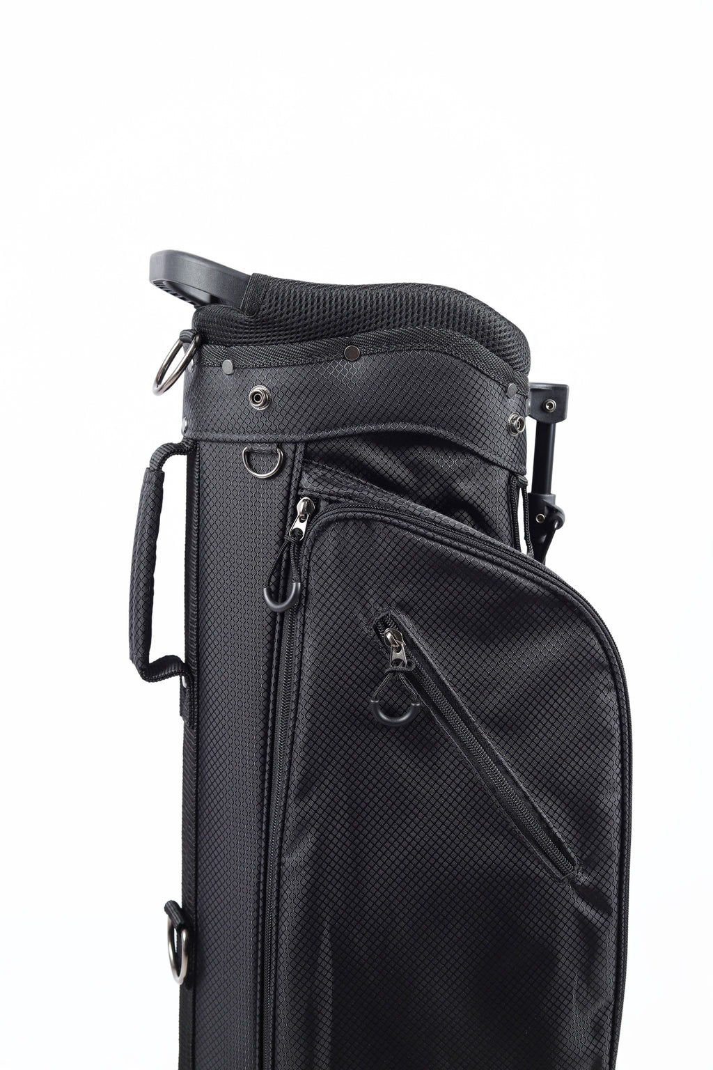 Dragon tiger Origin Stride Stand Bag – Balanced 4-Way Carry Bag for Walking Rounds,Black
